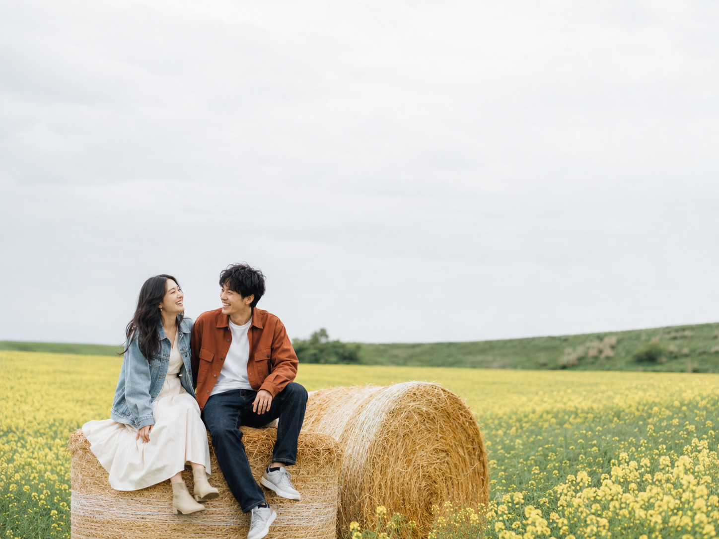 畑のポートレート